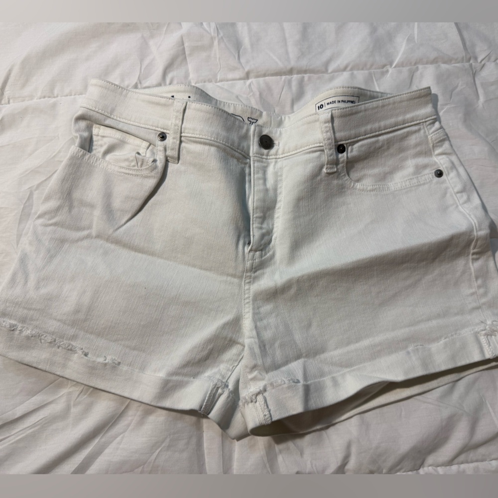 White Denim Women's Shorts